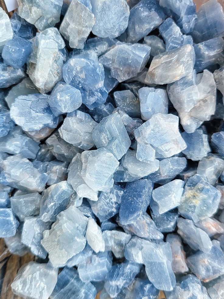 Blue Calcite Chunk