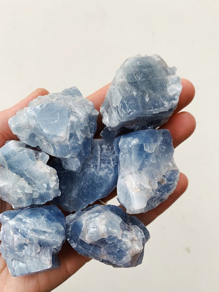 Blue Calcite Chunk