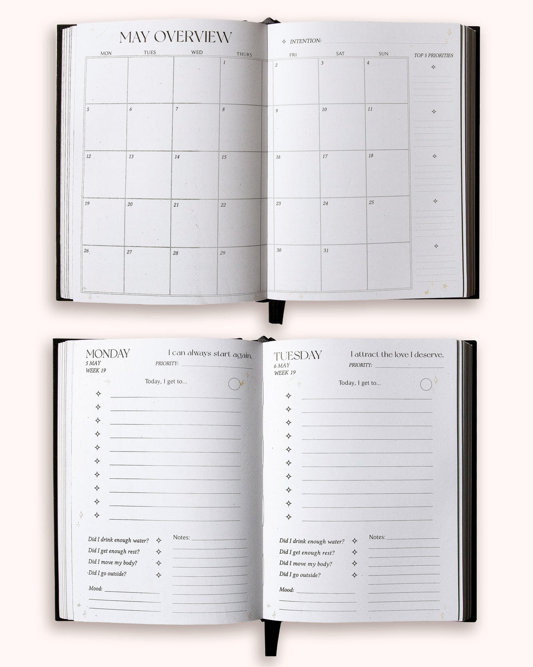 2026 Daily Planner (Rose)