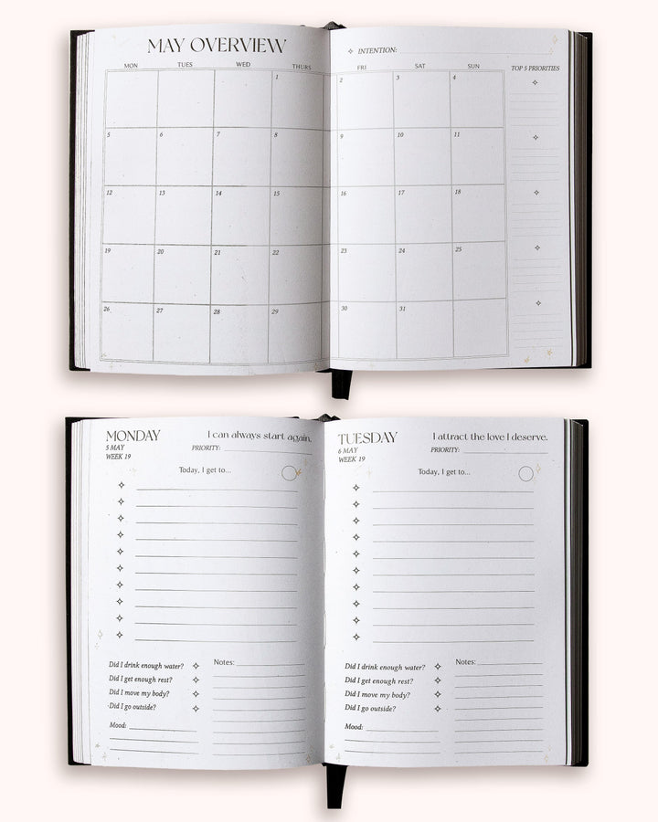2026 Daily Planner (Rose)