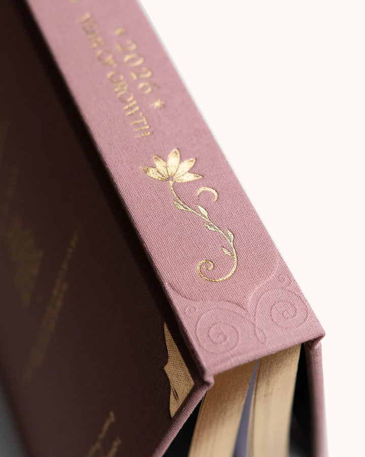 2026 Year of Growth Journal (Rose)