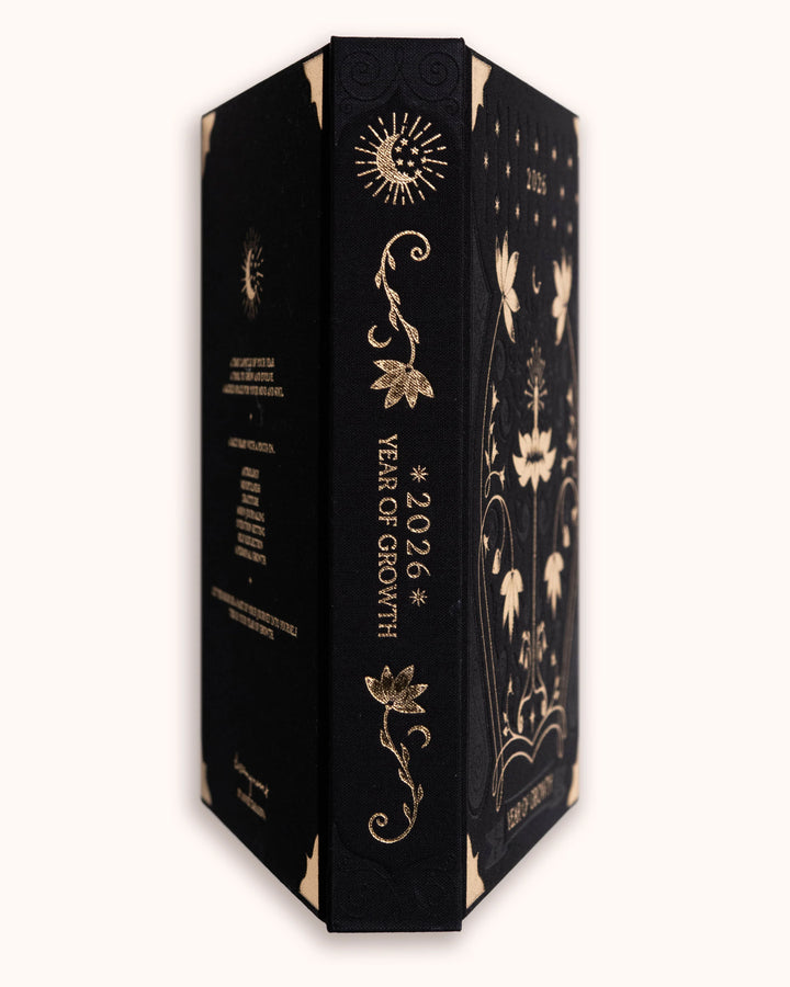 2026 Year of Growth Journal (Black)