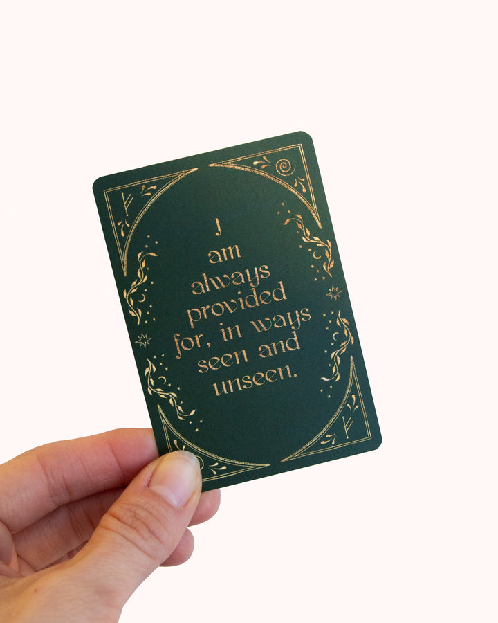 Abundance Affirmation Cards