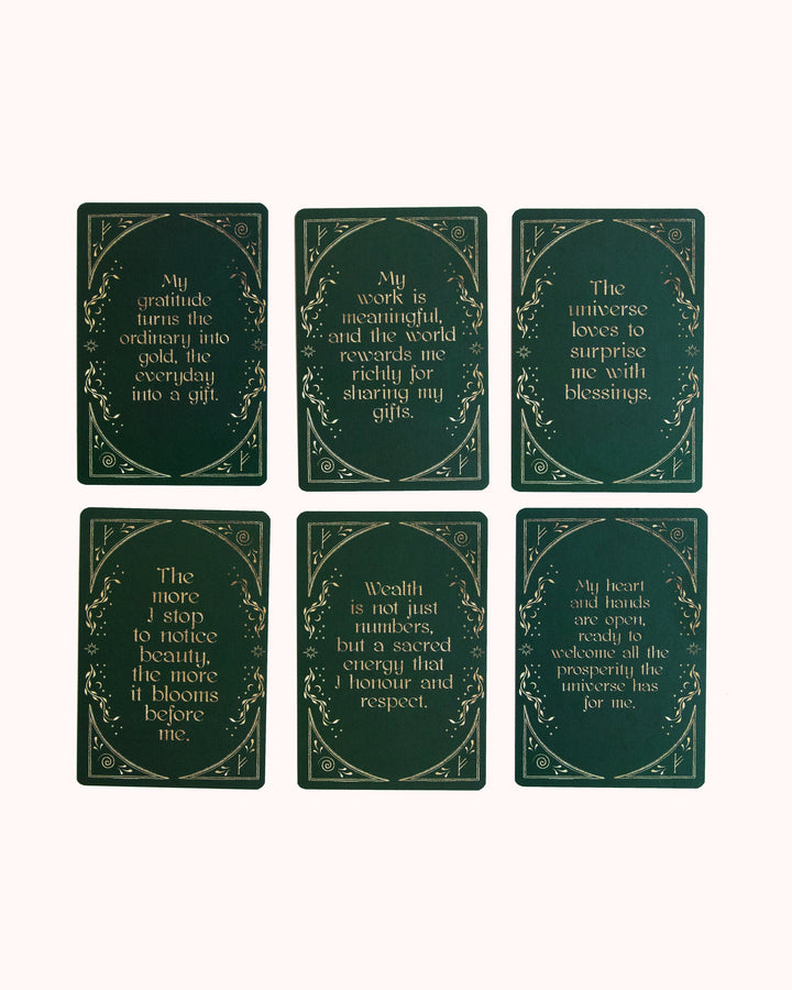 Abundance Affirmation Cards