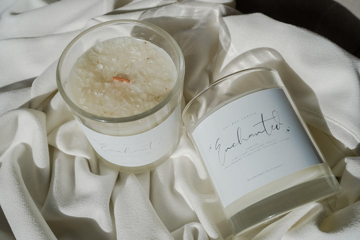 Enchanted Crystal Infused Candle - The Affirmation CompanyCandles