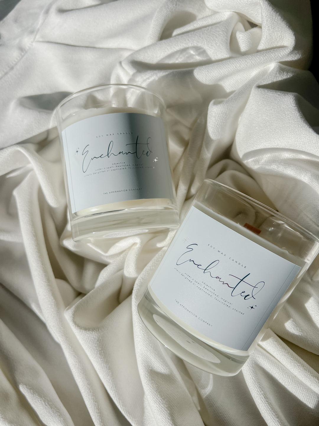 Enchanted Crystal Infused Candle - The Affirmation CompanyCandles