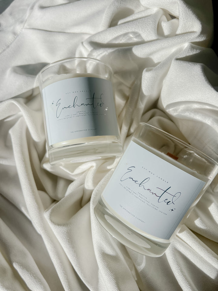 Enchanted Crystal Infused Candle - The Affirmation CompanyCandles