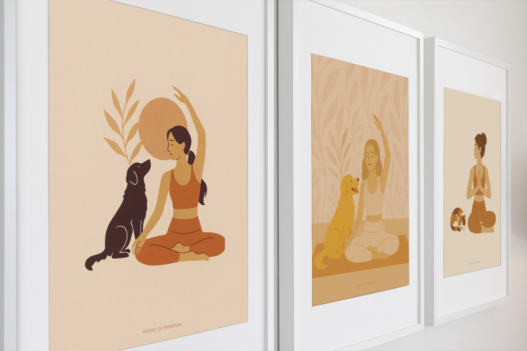 Paws & Poses - Digital Prints (Set of 3)