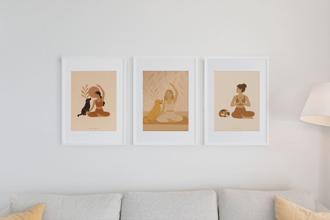 Paws & Poses - Digital Prints (Set of 3)