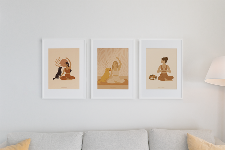 Paws & Poses - Digital Prints (Set of 3)