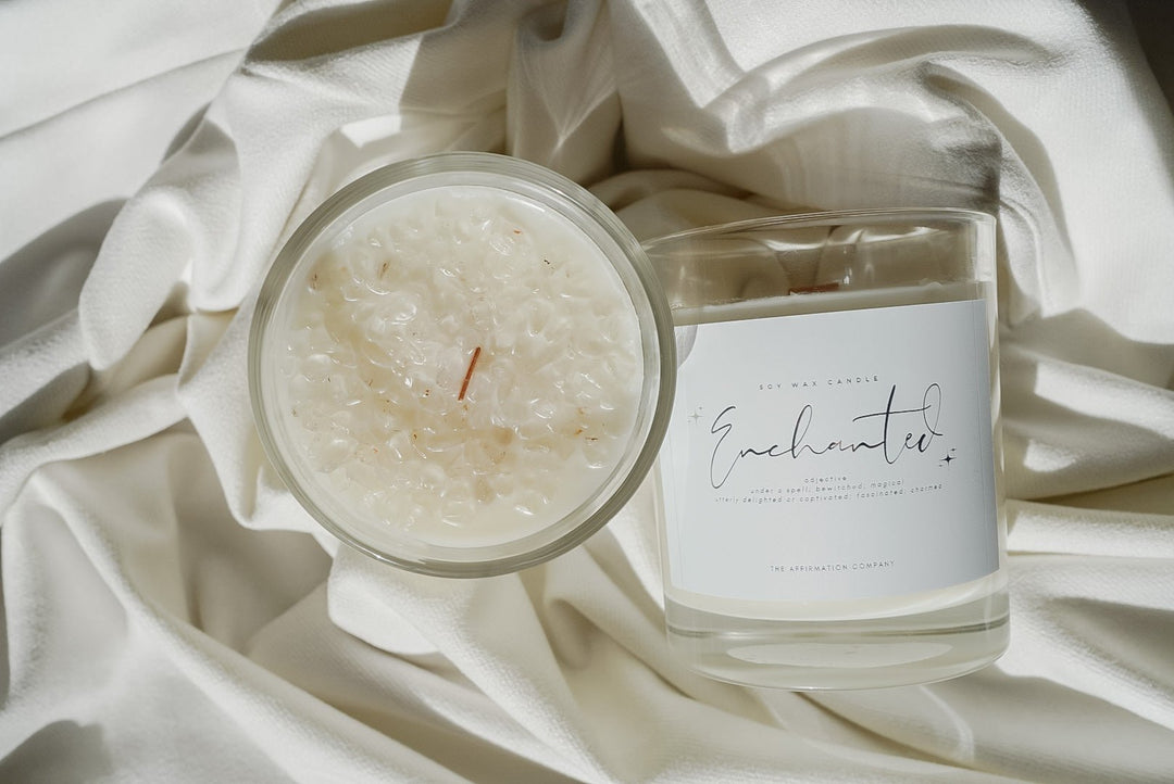 Enchanted Crystal Infused Candle - The Affirmation CompanyCandles