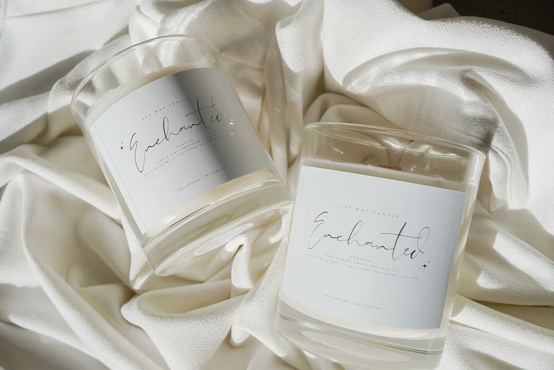 Enchanted Crystal Infused Candle - The Affirmation CompanyCandles