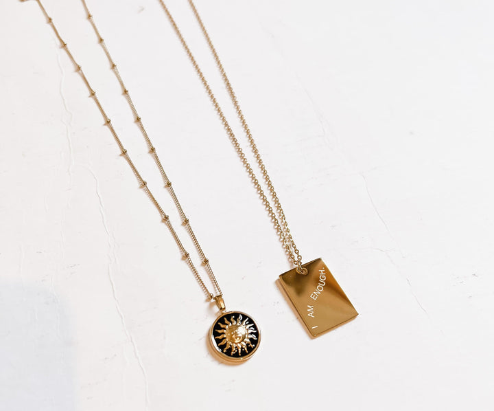 I Am Enough Necklace - The Affirmation Company